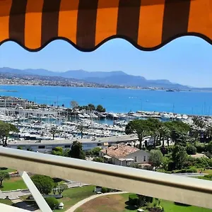 2 Pieces Vue Panoramique A 5 Min Des Plages Appartement Villeneuve-Loubet